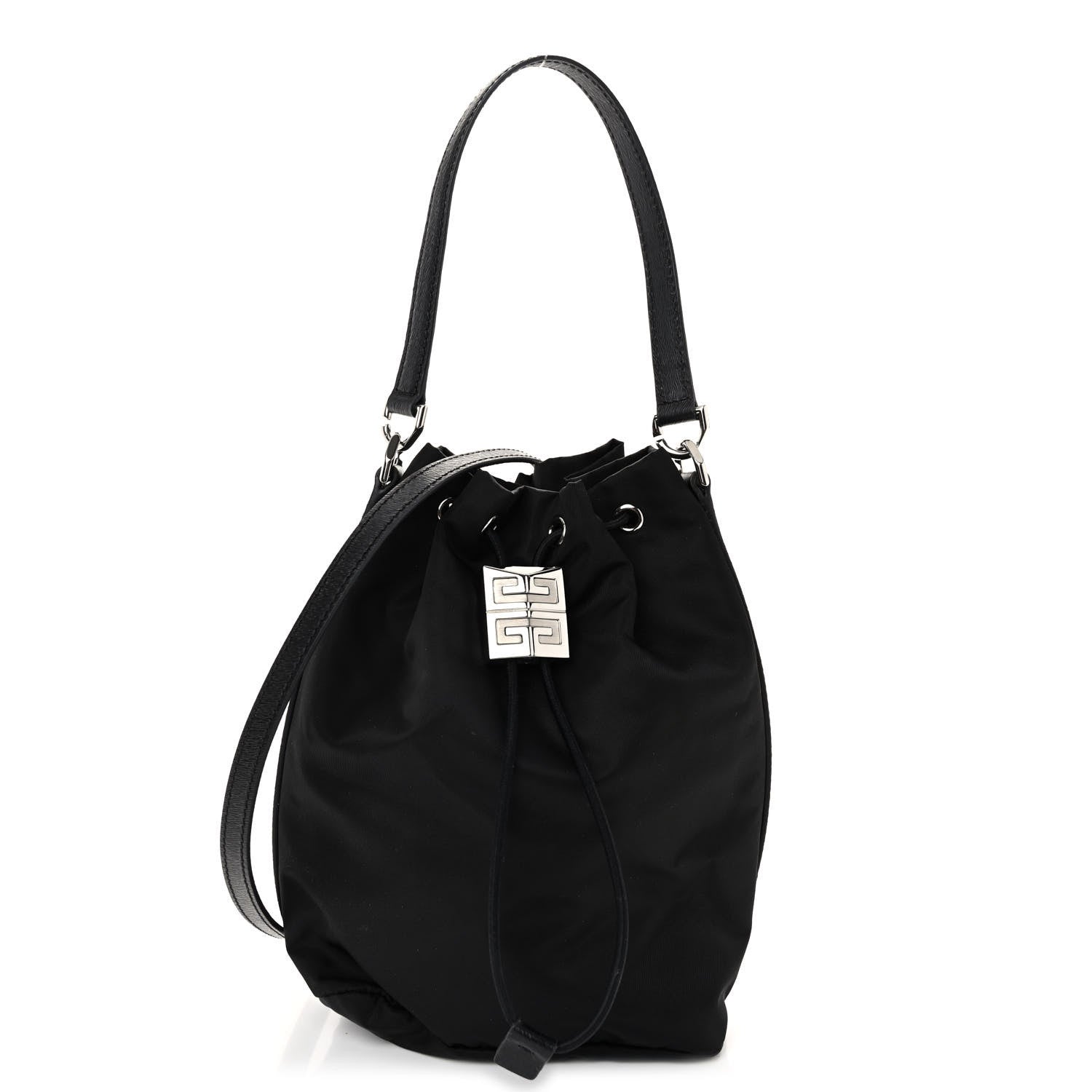 Givenchy Nylon Light 4G Bucket Bag Black 1 of 10