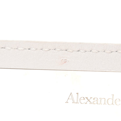 Alexander McQueen Calfskin The Short Story Shoulder Bag White 13 of 15