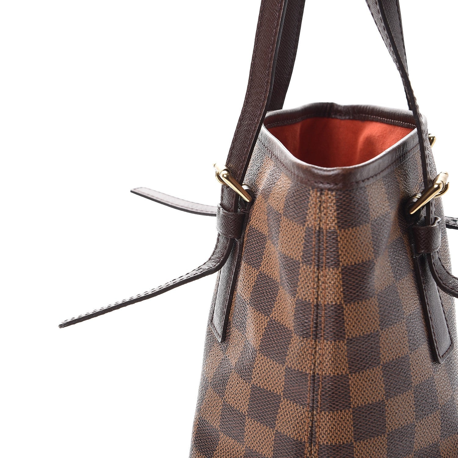 Louis Vuitton Damier Ebene Marais Bucket 23 8 of 13