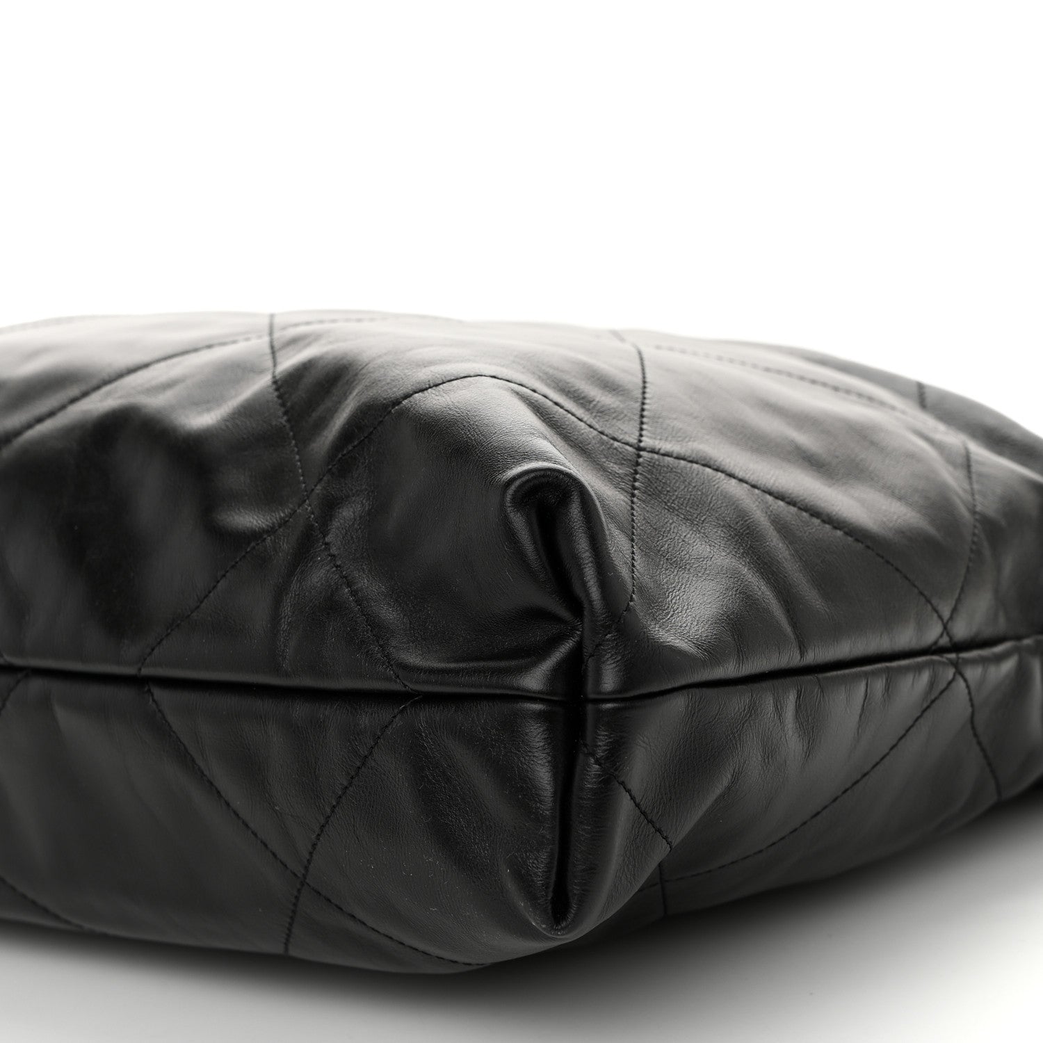 Chanel Shiny Calfskin Quilted Chanel 22 Black 11 of 11