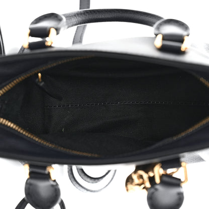Alexander McQueen Pebbled Calfskin Mini Padlock Tote Black 5 of 10