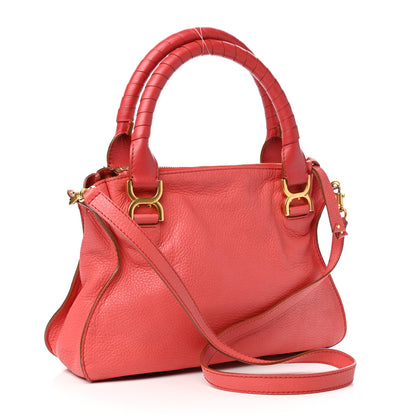 Chloe Calfskin Medium Marcie Satchel Paradise Pink 3 of 9