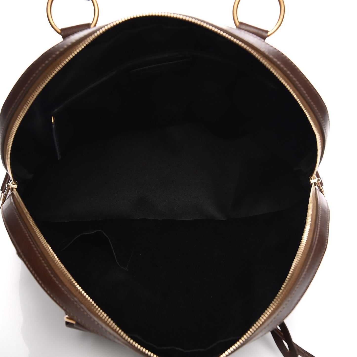 Calfskin Oversized Muse Dark Brown
