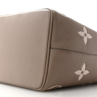 Louis Vuitton Empreinte Monogram Giant Neonoe MM Tourterelle Creme 10 of 14