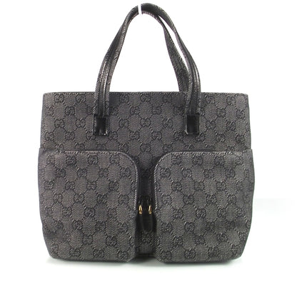 Gucci Denim Monogram Tote 1 of 8