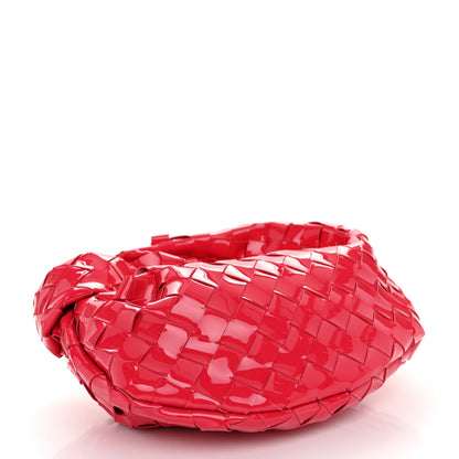 Bottega Veneta Patent Nappa Intrecciato Mini Jodie Candy Stripe 4 of 12