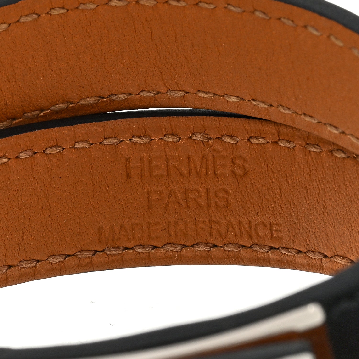 Hermes Box Kelly Double Tour Bracelet XS Black 3 of 3