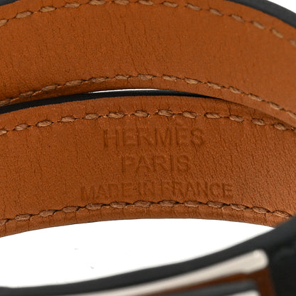Hermes Box Kelly Double Tour Bracelet XS Black 3 of 3