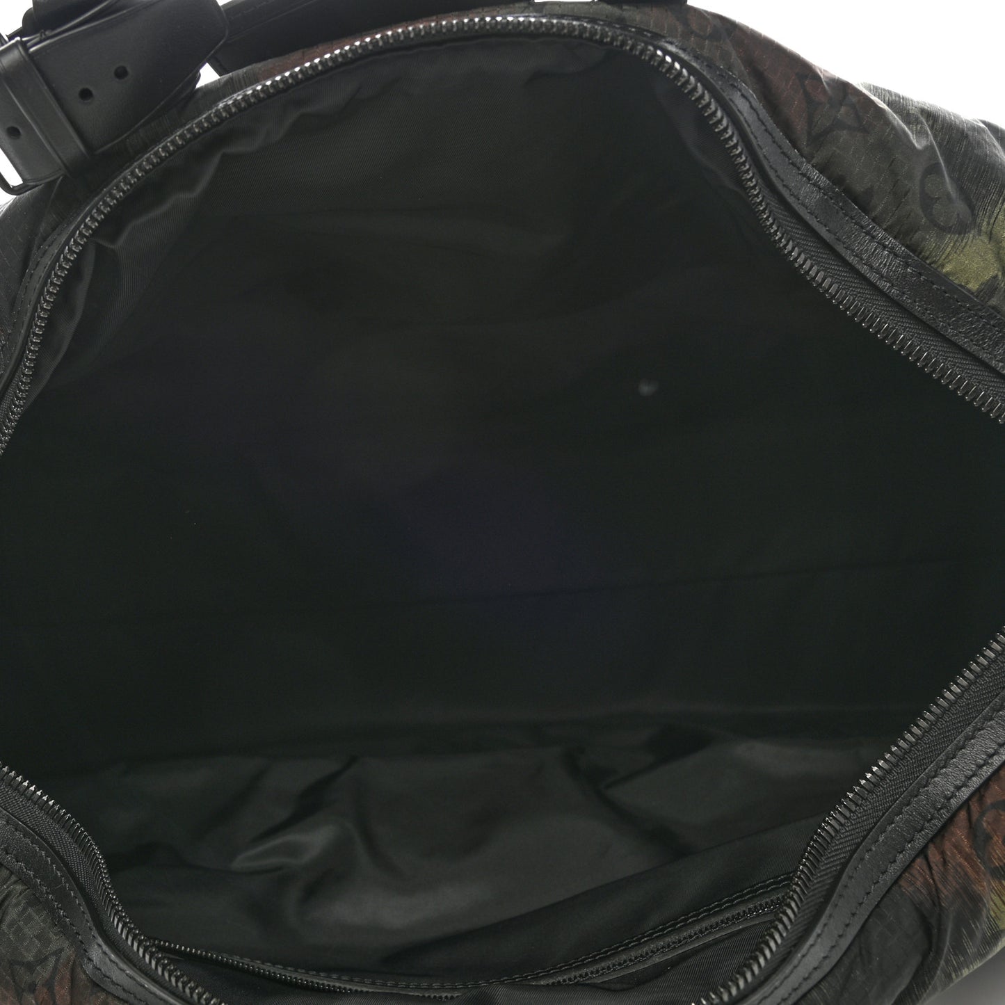 Nylon Monogram Camouflage Keepall Bandouliere 50 Kaki