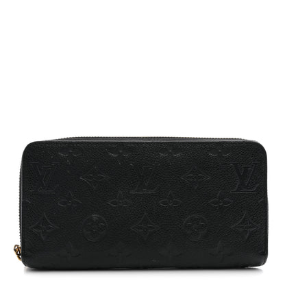 Louis Vuitton Empreinte Zippy Wallet Black 1 of 9