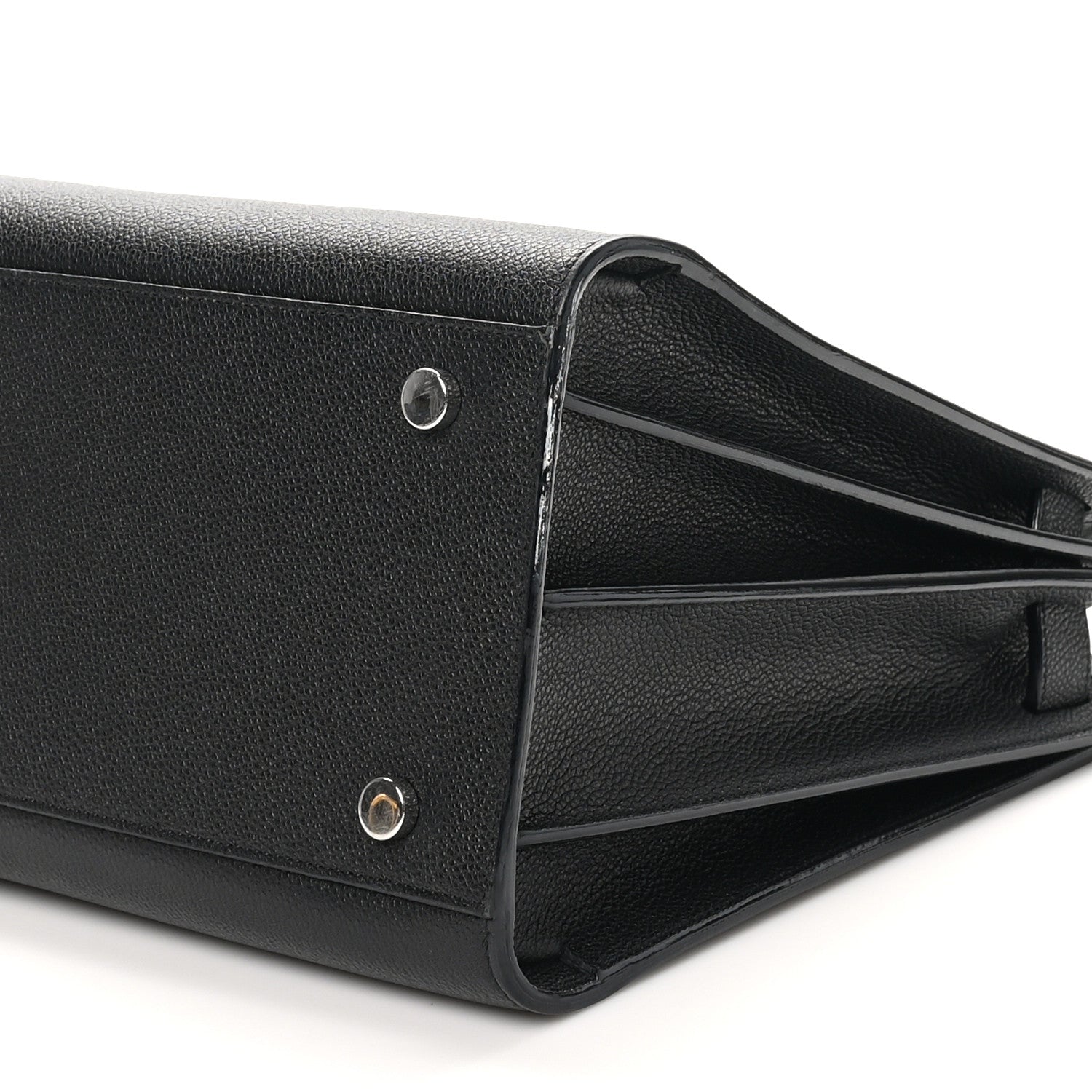 Saint Laurent Grained Calfskin Small Sac De Jour Black 10 of 10