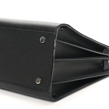Saint Laurent Grained Calfskin Small Sac De Jour Black 10 of 10
