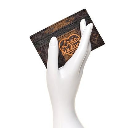 Louis Vuitton X NIGO Reverse Monogram Double Card Holder 2 of 7