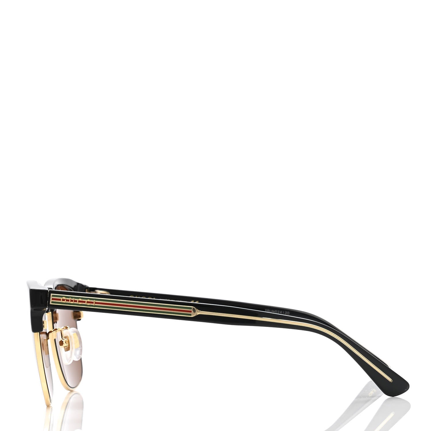 Gucci Acetate Square Frame Web Sunglasses GG0382S 3 of 7