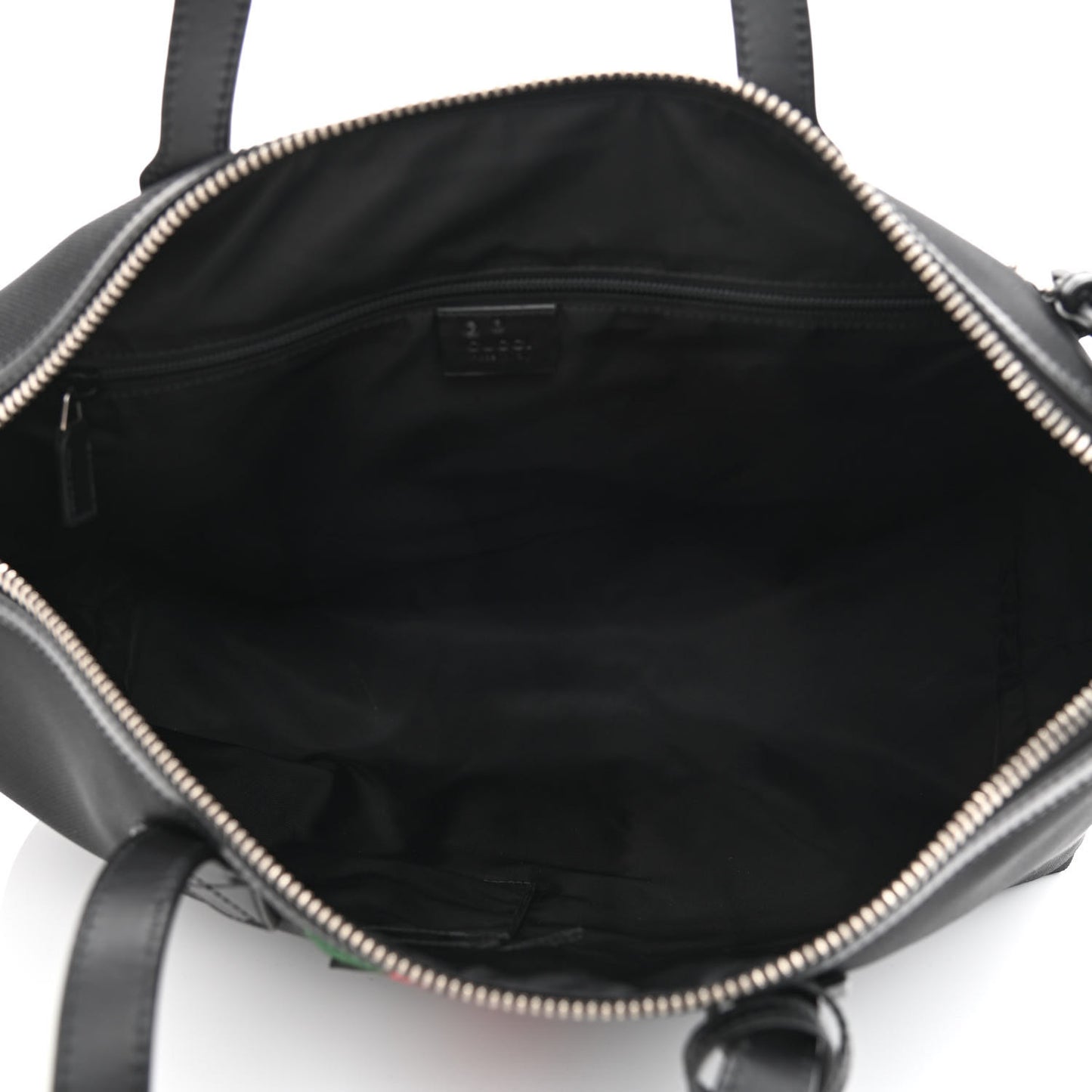 Techno Canvas Web Duffle Black