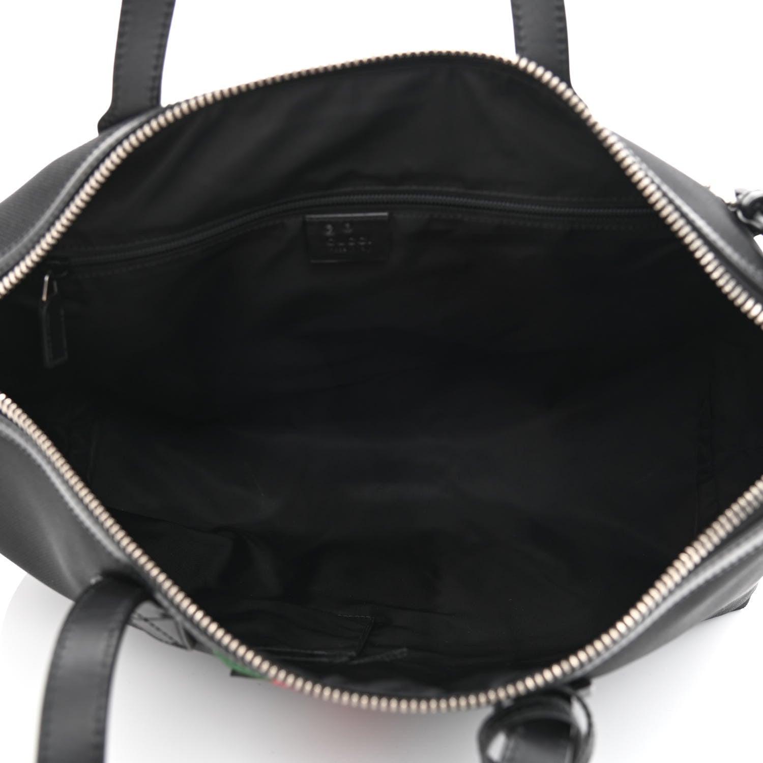 Gucci Techno Canvas Web Duffle Black 5 of 10