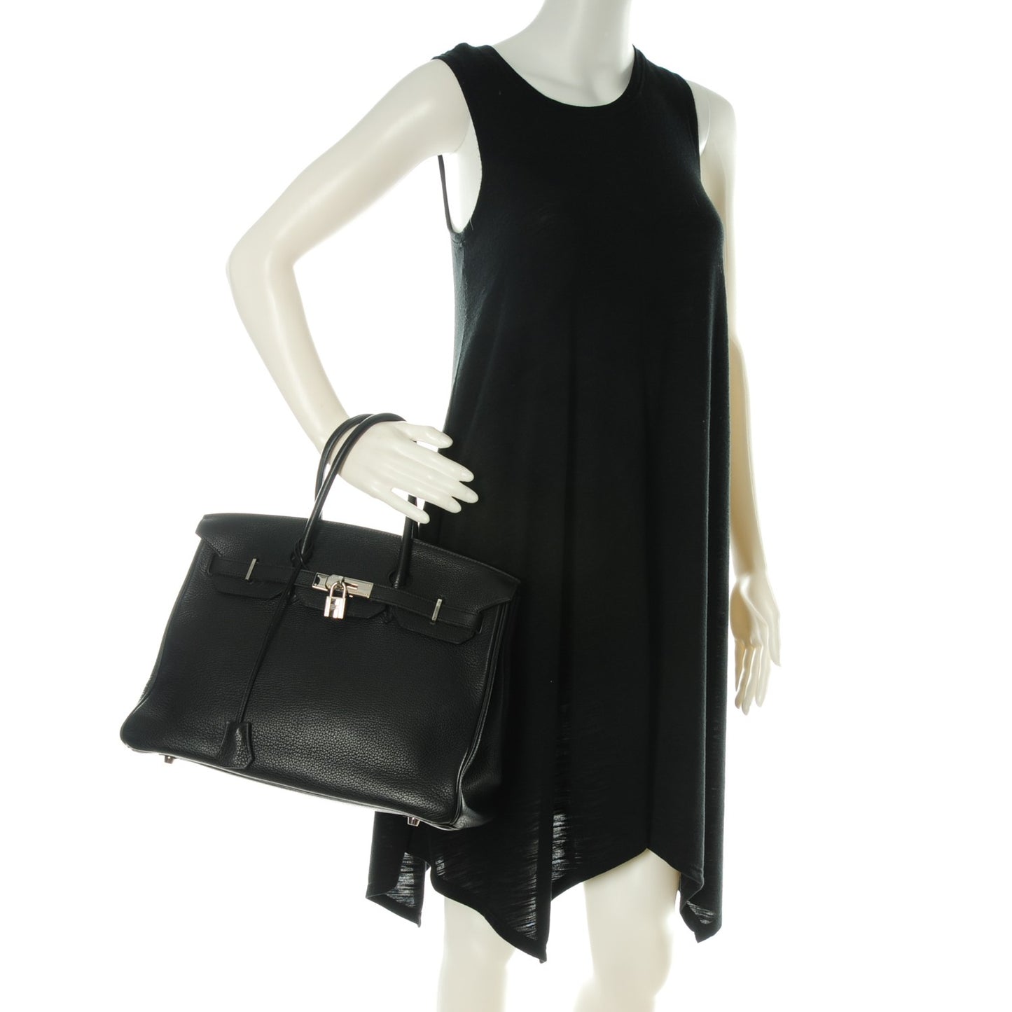 Taurillon Clemence Birkin 35 Black