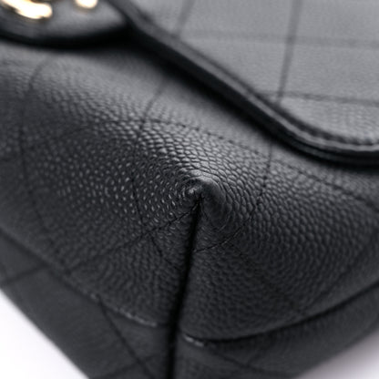Chanel Caviar Quilted Small City Walk Flap Black 9 of 14