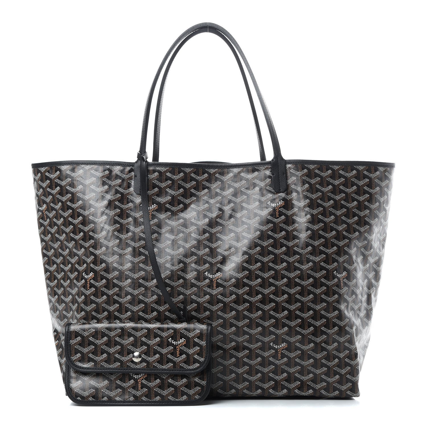 Goyard Goyardine Saint Louis GM Black 1 of 12