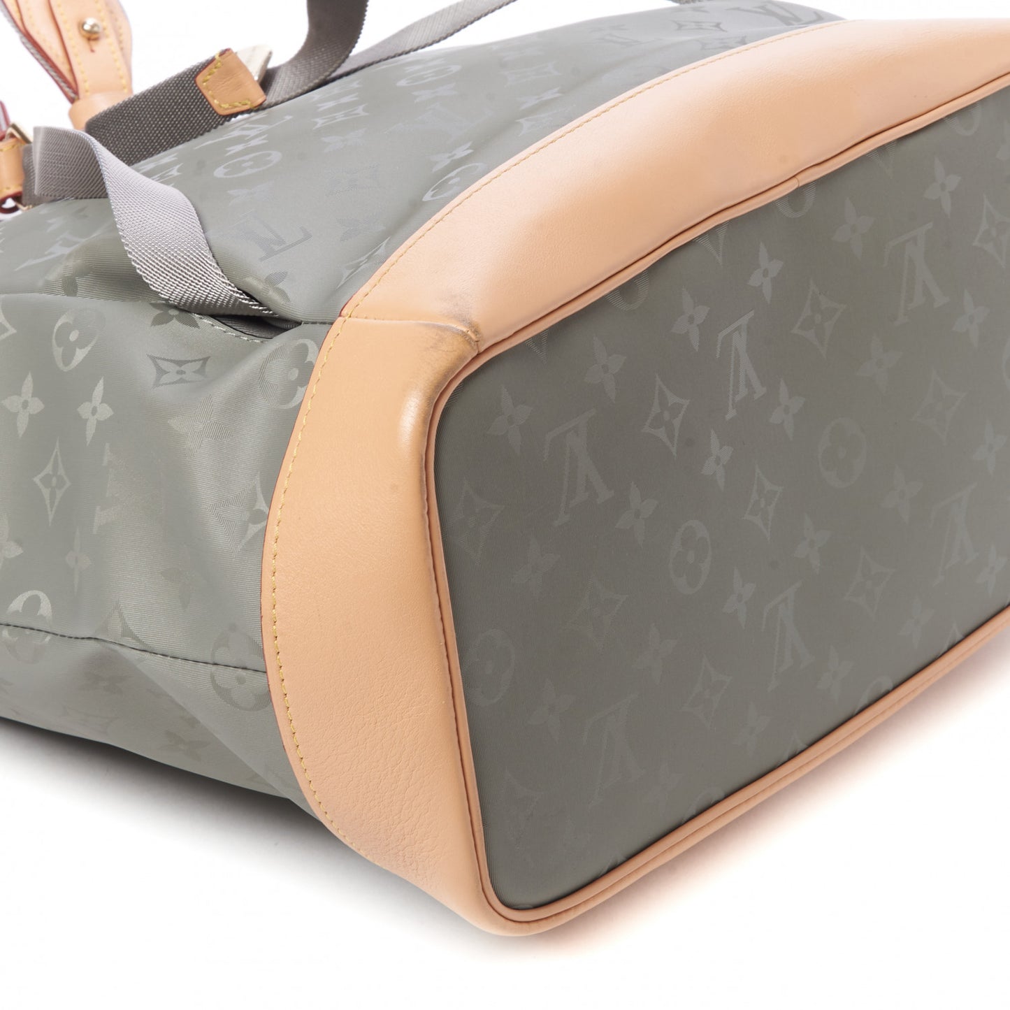 Monogram Titanium Backpack Tote