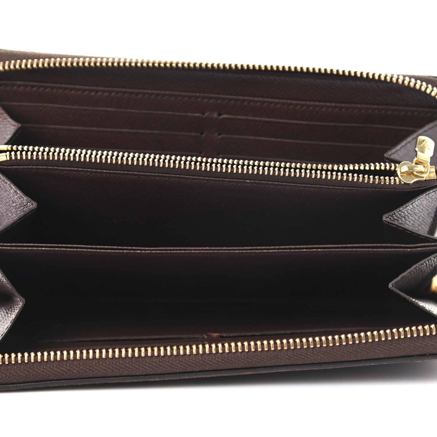 Louis Vuitton Damier Ebene Zippy Wallet 5 of 9