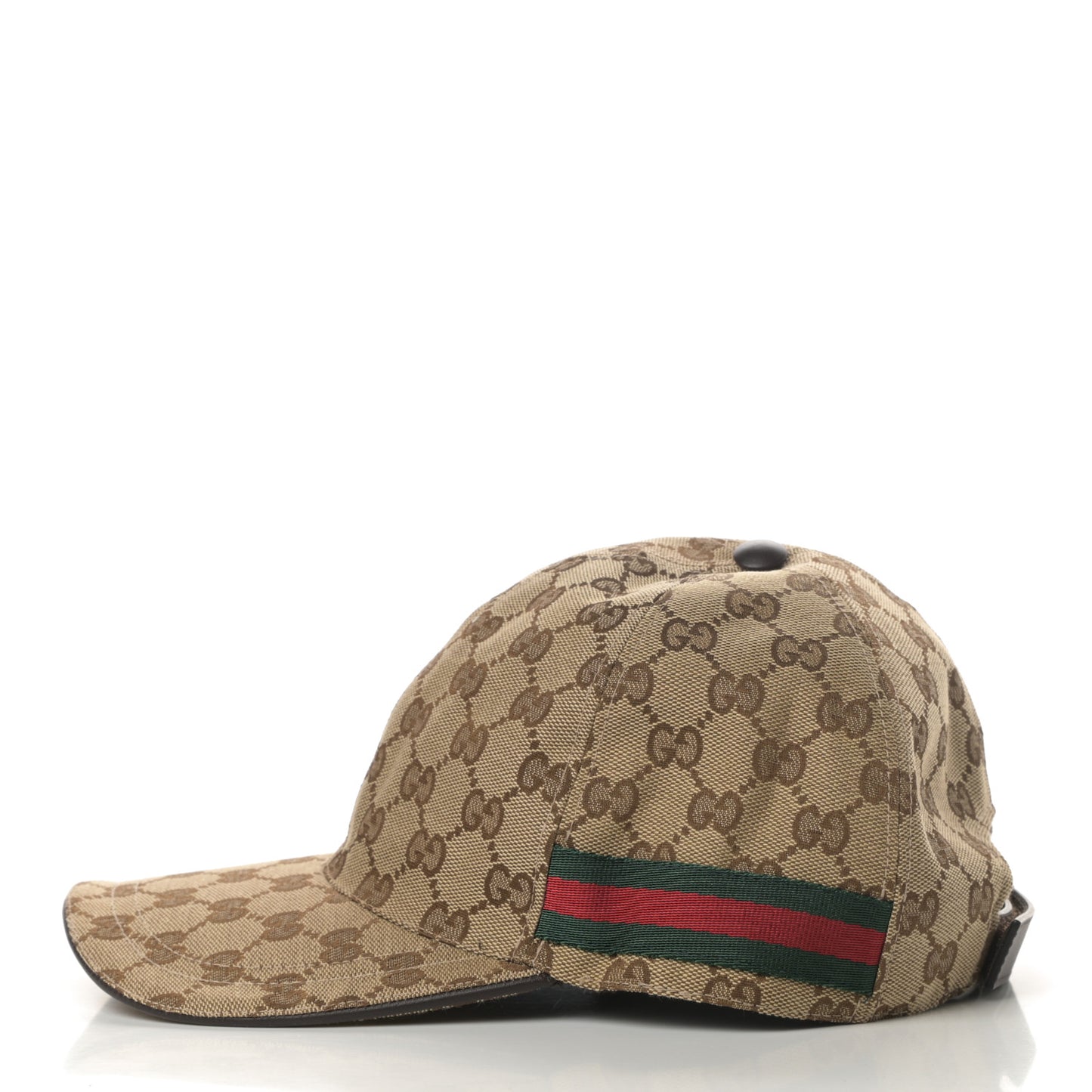 Monogram Web Baseball Hat L Beige Cocoa