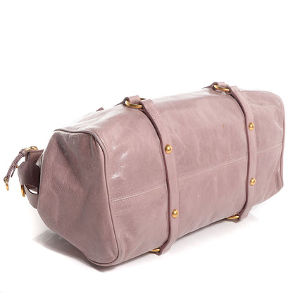 Miu Miu Vitello Lux Large Bow Bag Mughetto 5 of 11
