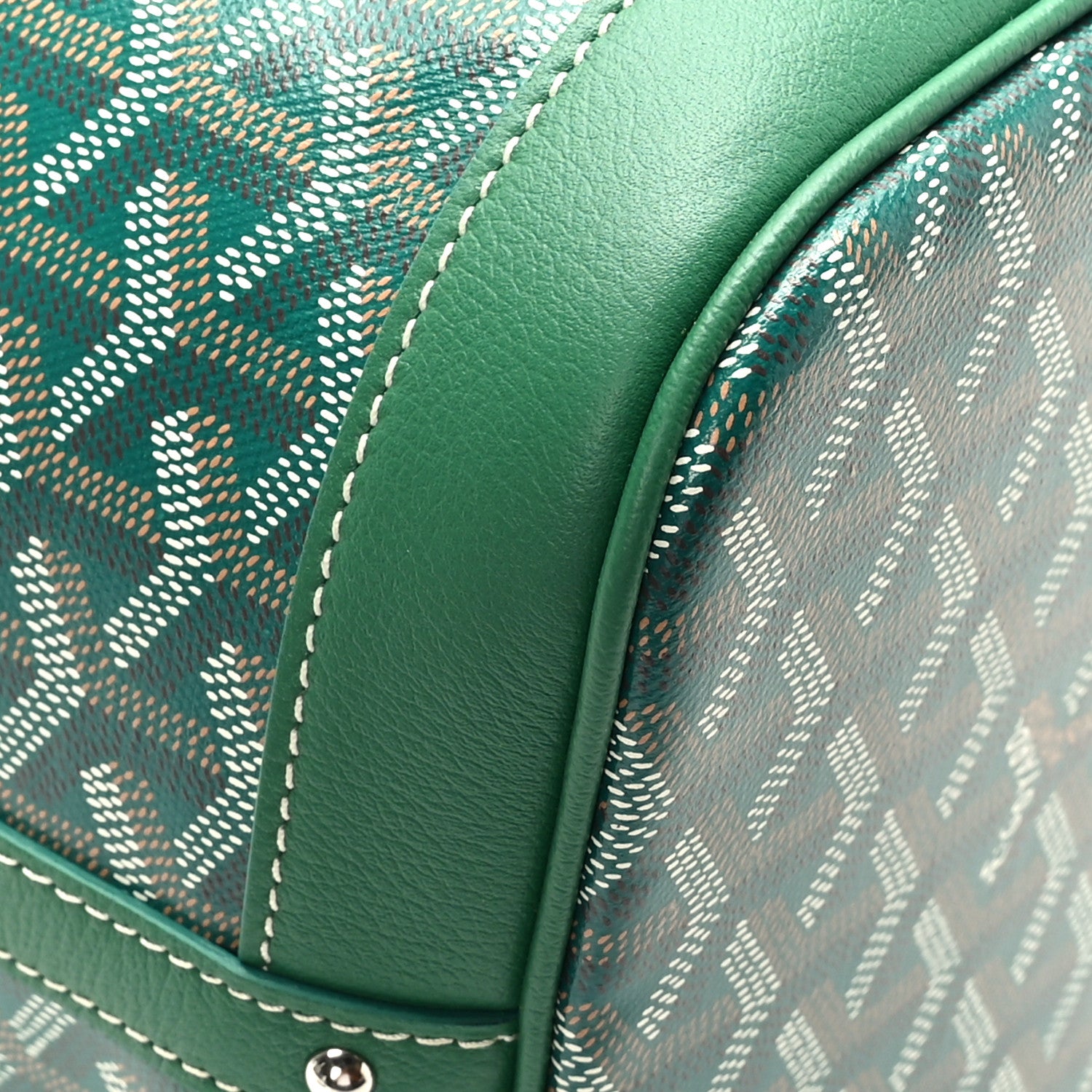Goyard Goyardine Petit Flot Bucket Bag PM Green 7 of 10