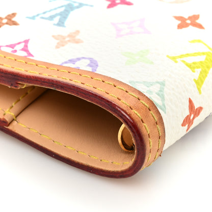 Louis Vuitton Monogram Multicolor Small Ring Agenda Cover White 12 of 13
