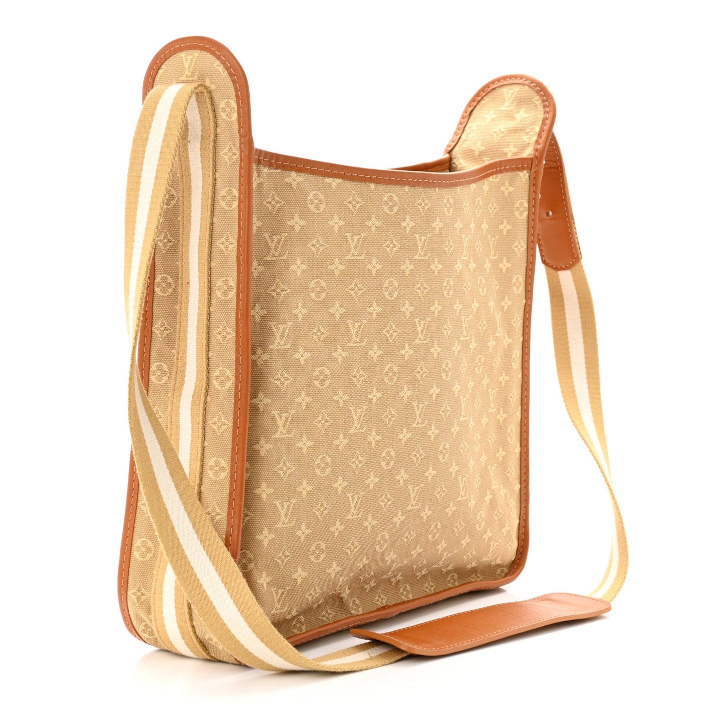 Mini Monogram Besace Mary Kate Beige