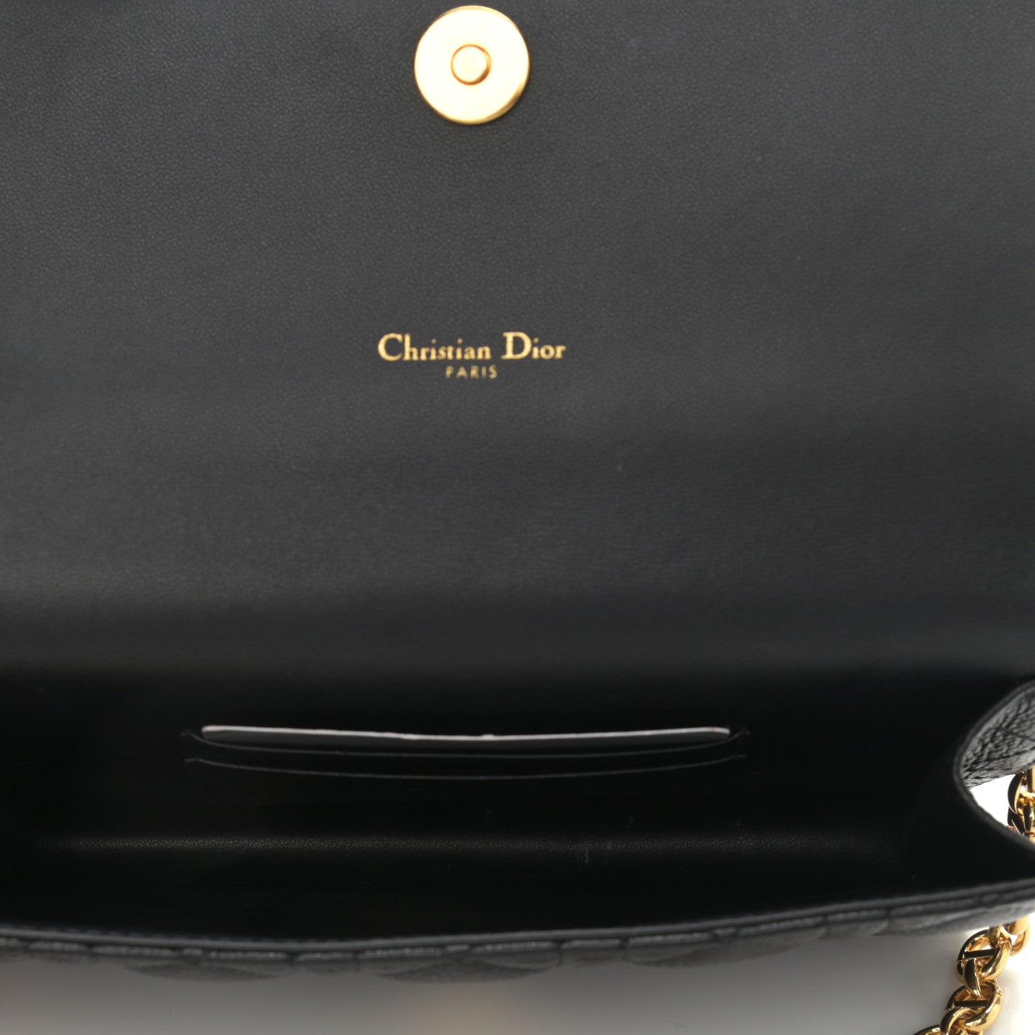 Christian Dior Supple Calfskin Caro Belt Bag Black 5 of 10