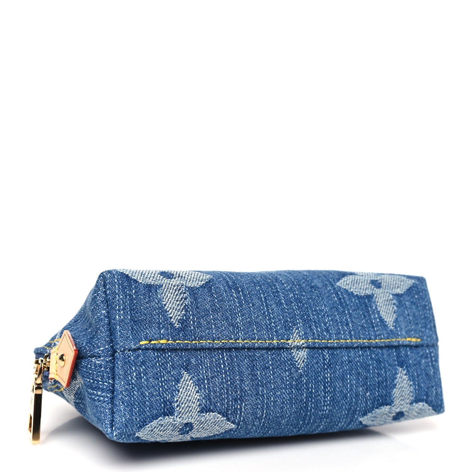 Louis Vuitton Denim Giant Monogram Pochette Cosmetique PM Denim Blue 4 of 7