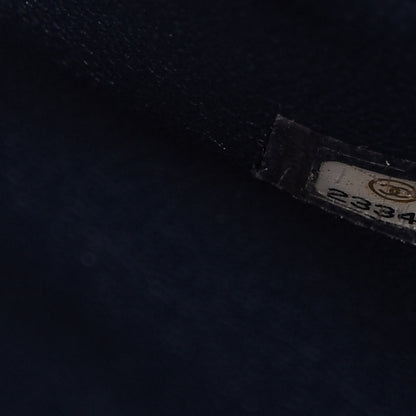 Chanel Caviar Lizard Quilted Large Coco Handle Flap Blue 8 of 10