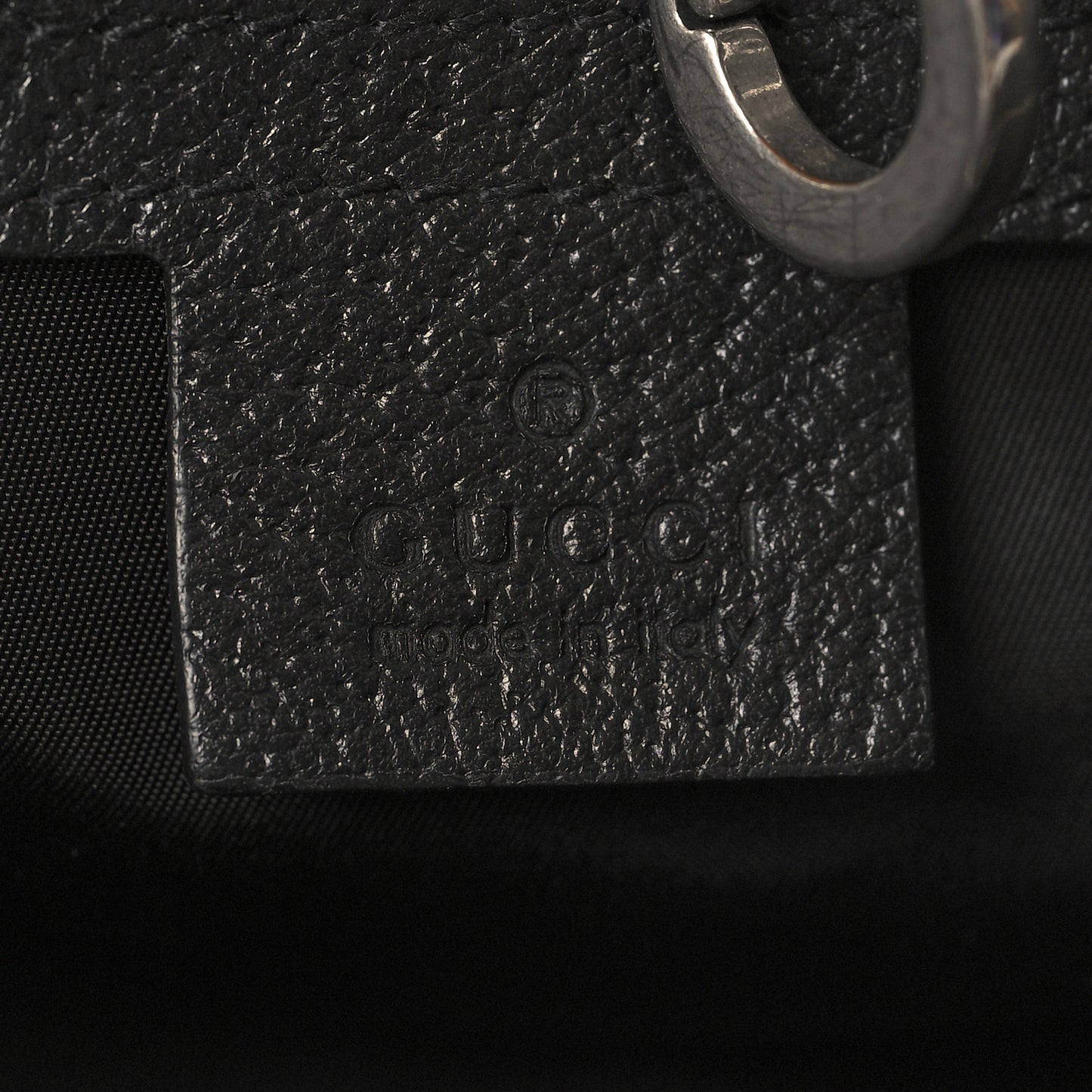 Econyl Nylon Monogram Off The Grid Long Tote Bag Black
