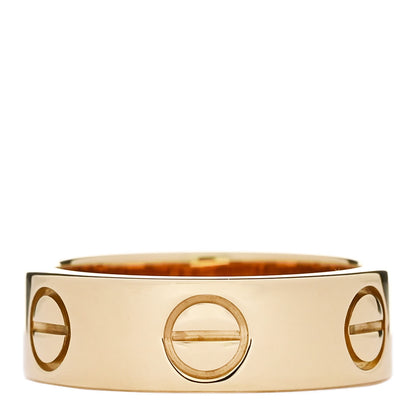 Cartier 18K Yellow Gold 5.5mm LOVE Ring 47 4 1 of 5