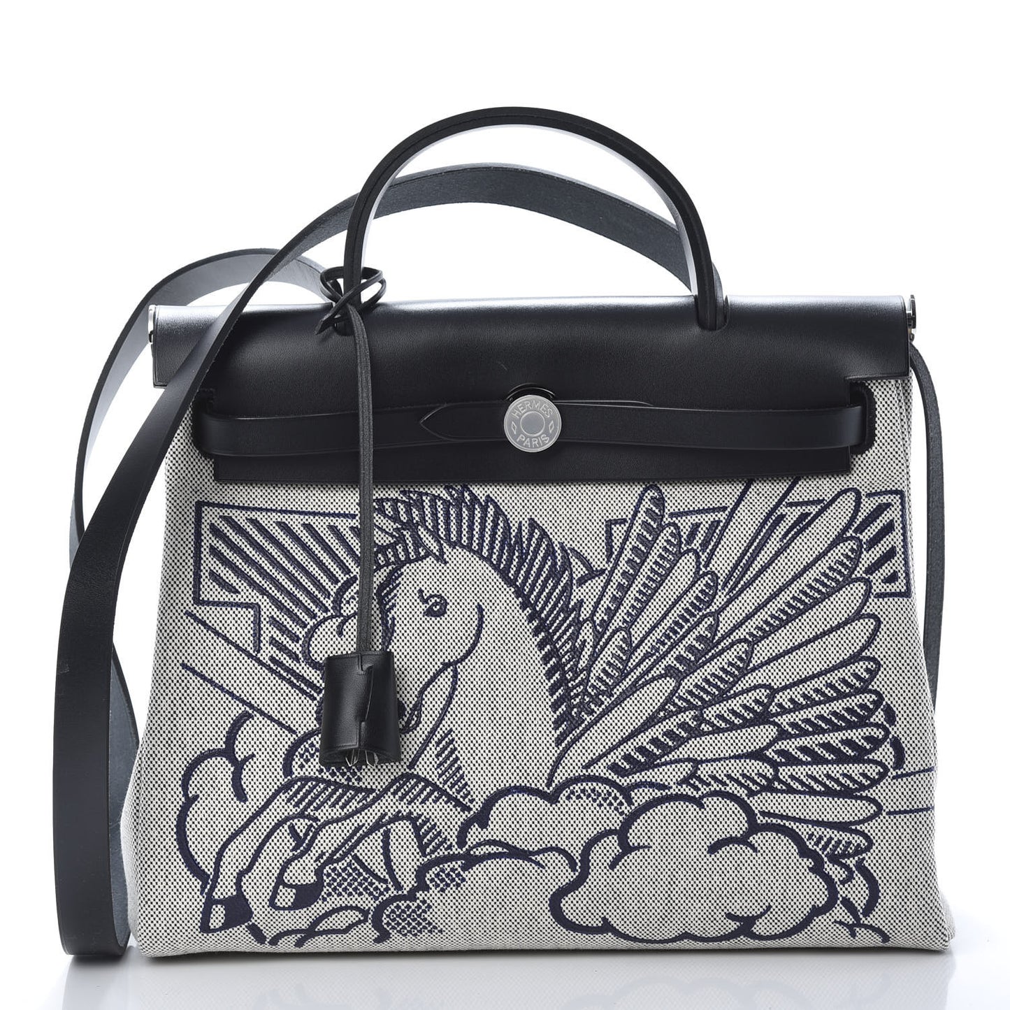 Vache Hunter Toile Pegase Pop Herbag Zip Retourne 31 PM Bleu Indigo