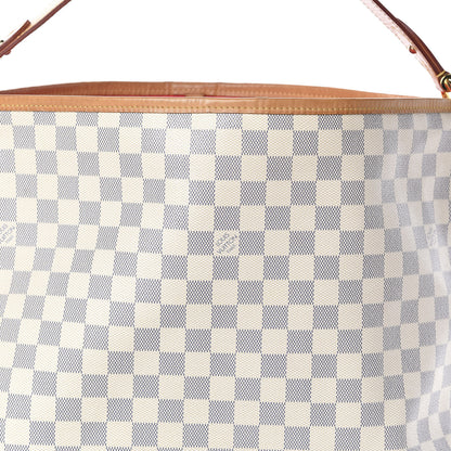 Louis Vuitton Damier Azur Delightful MM Pink 7 of 9