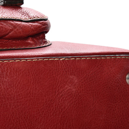 Chloe Calfskin Edith Dome Bowler Red 11 of 12