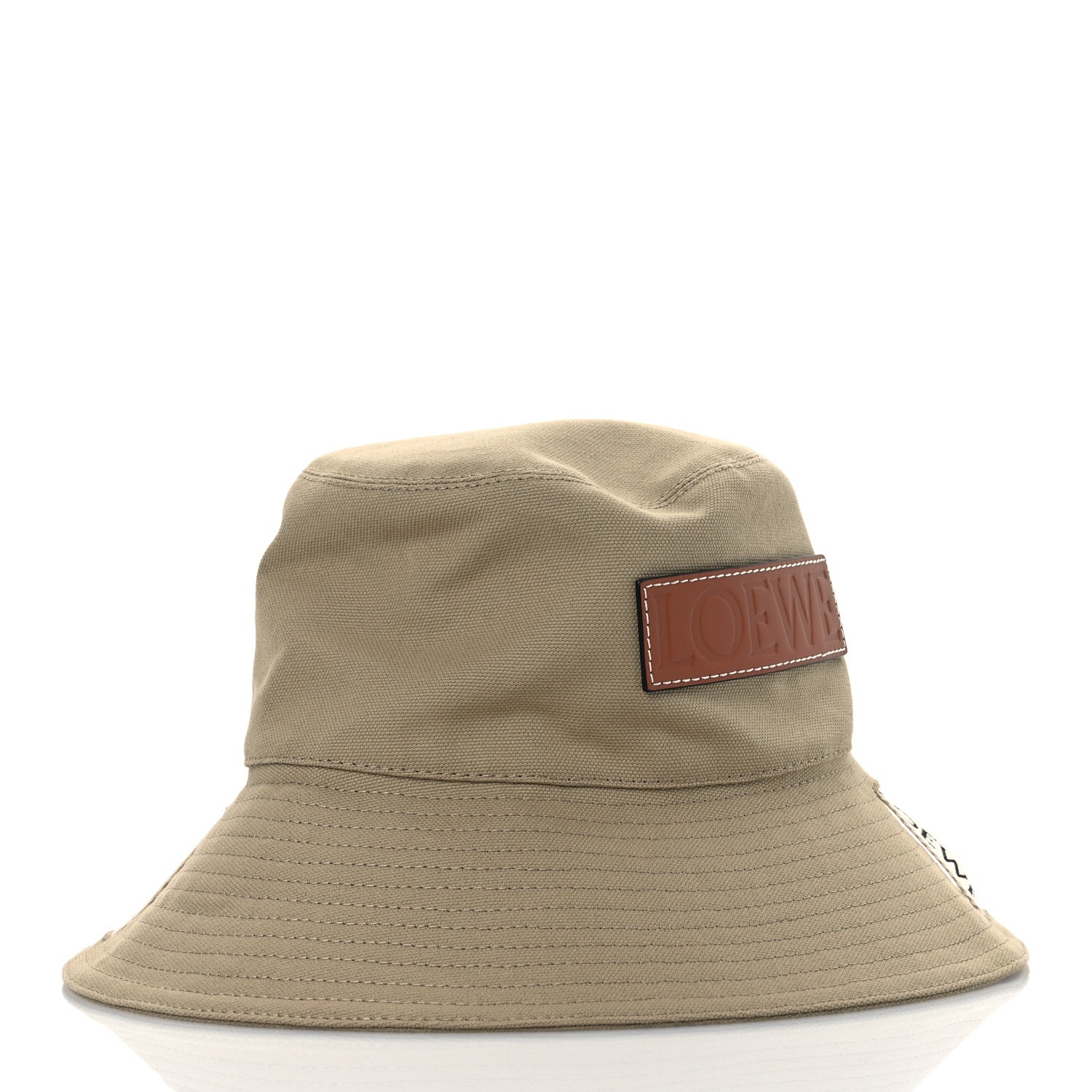Loewe Canvas Fisherman Bucket Hat Ecru 57 Sand 3 of 8