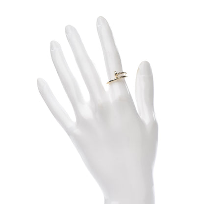 Cartier 18K Yellow Gold Small Juste Un Clou Ring 51 5.75 2 of 5