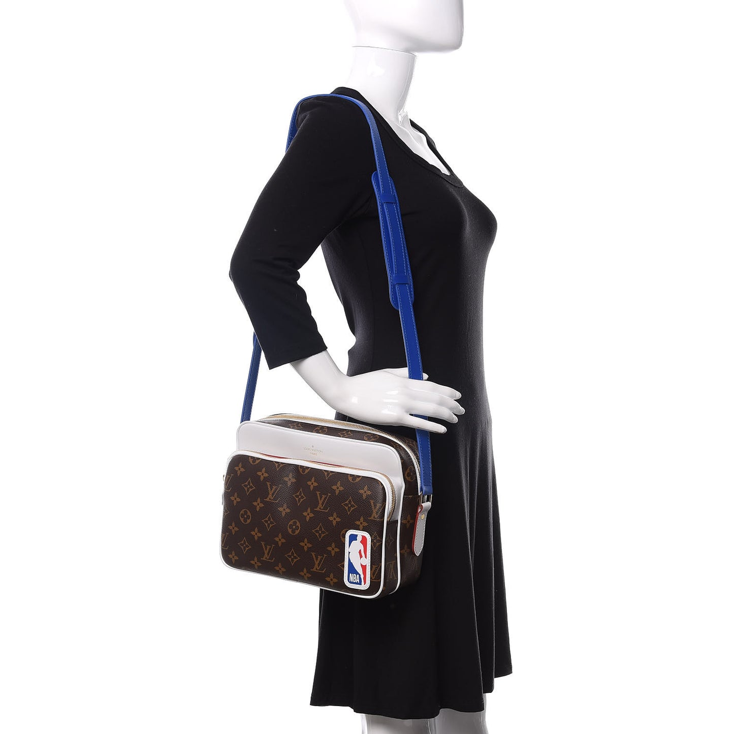 X NBA Monogram Nil Messenger