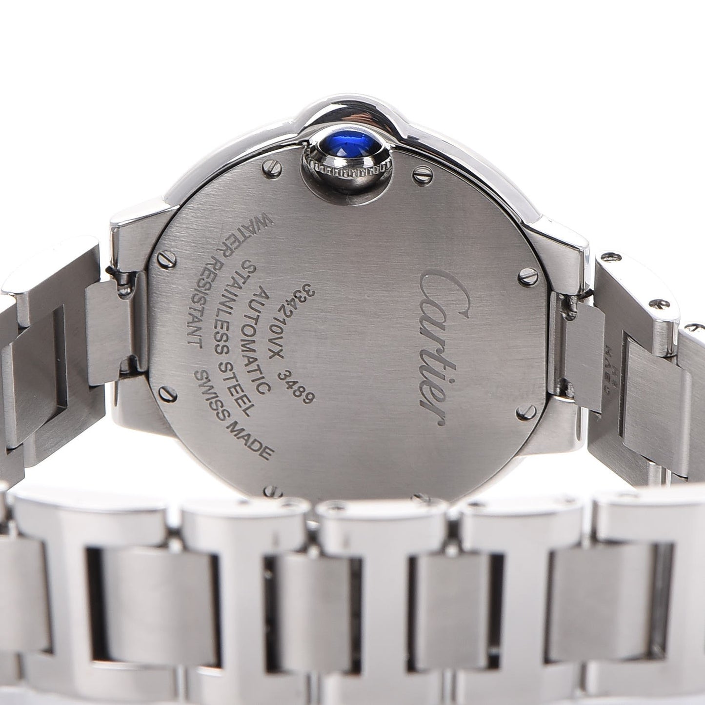 Stainless Steel Diamond 33mm Ballon Bleu De Automatic Watch