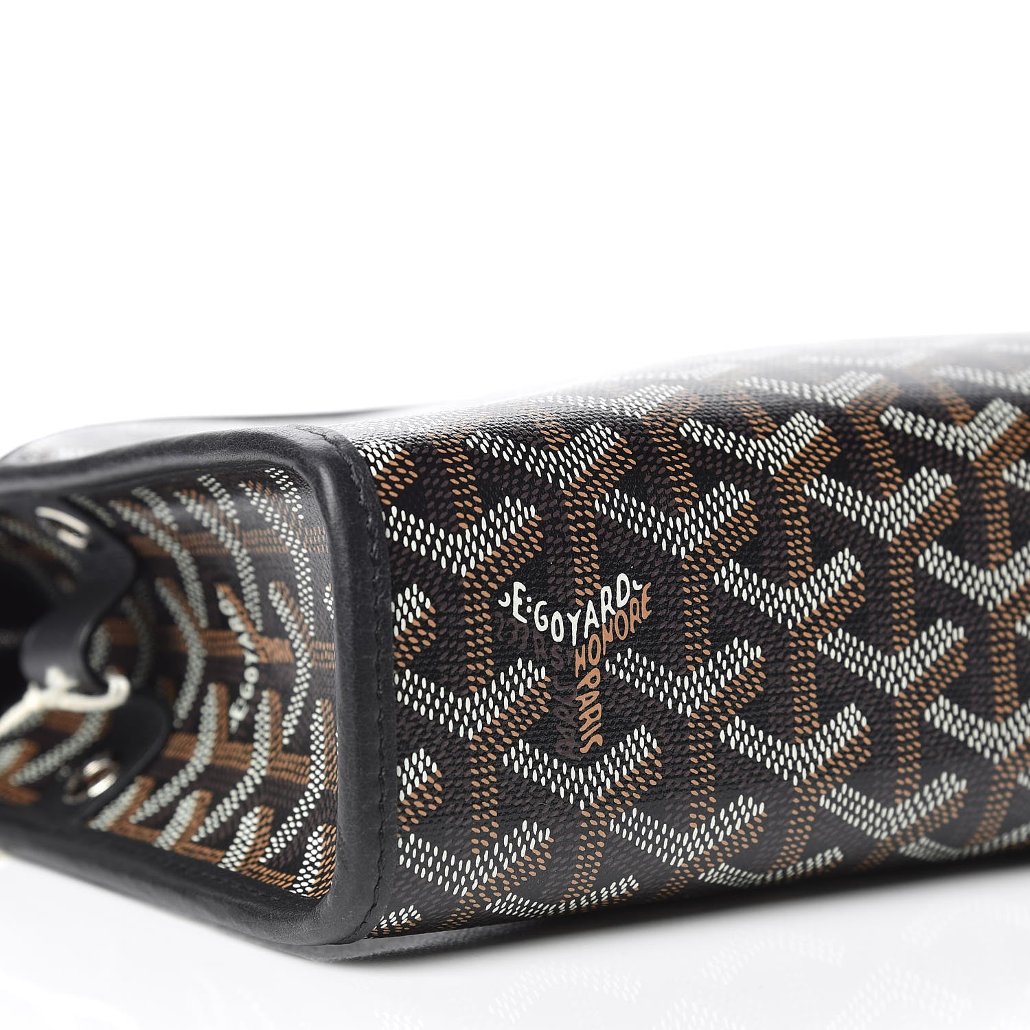 Goyard Goyardine Jouvence MM Toiletry Pouch Black 7 of 11