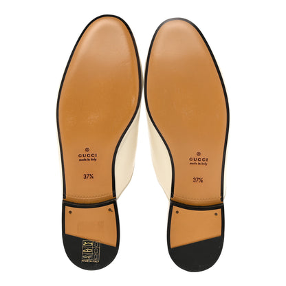 Gucci Malaga Kid Womens Princetown Slippers 37.5 Mystic White 5 of 9