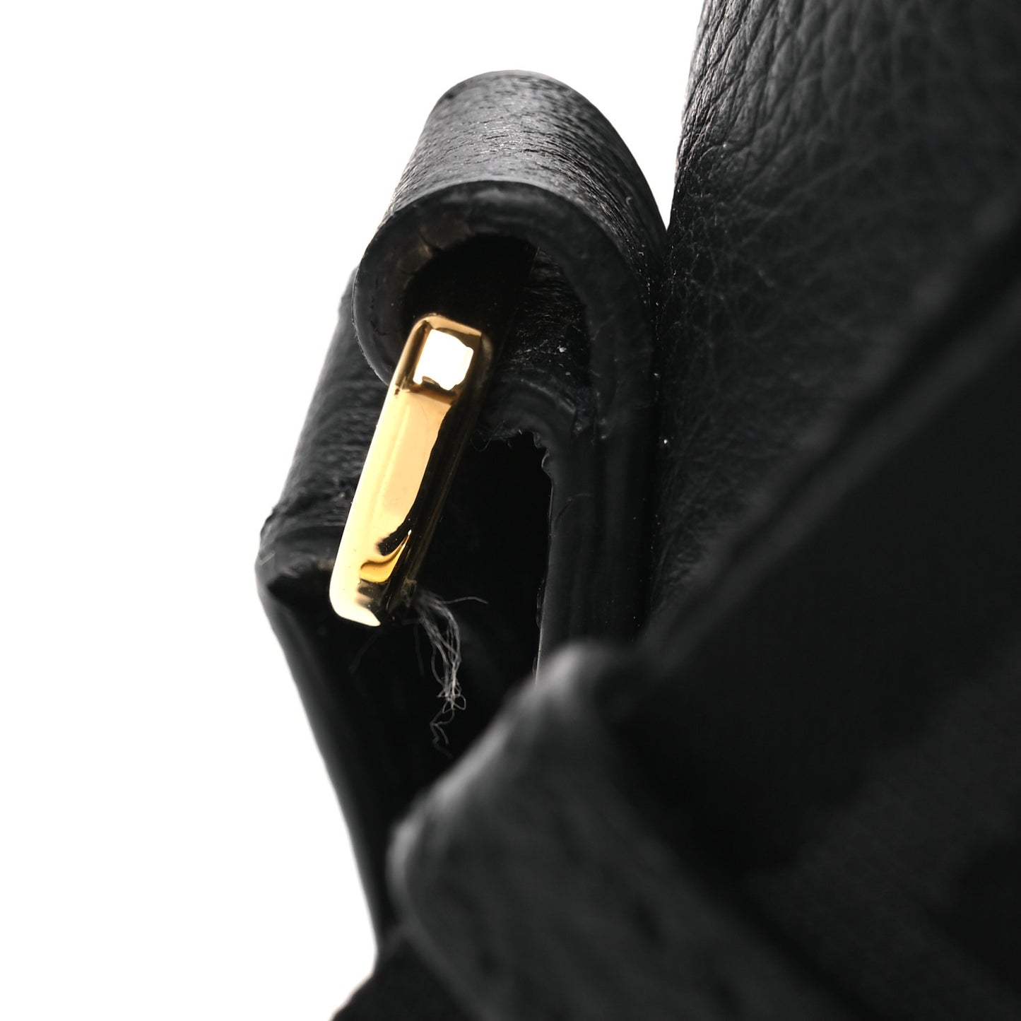 Grainy Calfskin Vintage Check Note Crossbody Bag Black