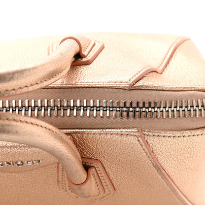 Givenchy Metallic Sugar Goatskin Mini Antigona Light Pink 16 of 25