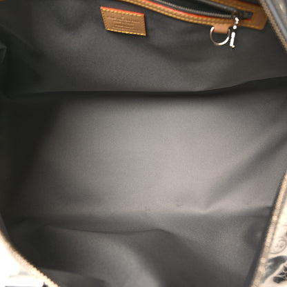 Louis Vuitton Monogram Mirror Keepall Bandouliere 50 Silver 4 of 8