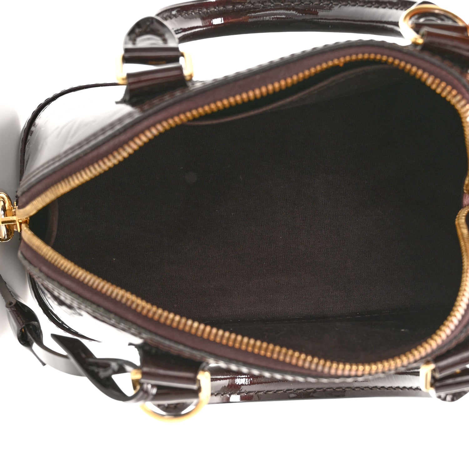 Louis Vuitton Vernis Alma BB Amarante 5 of 10
