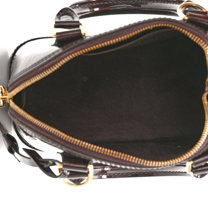 Louis Vuitton Vernis Alma BB Amarante 5 of 10