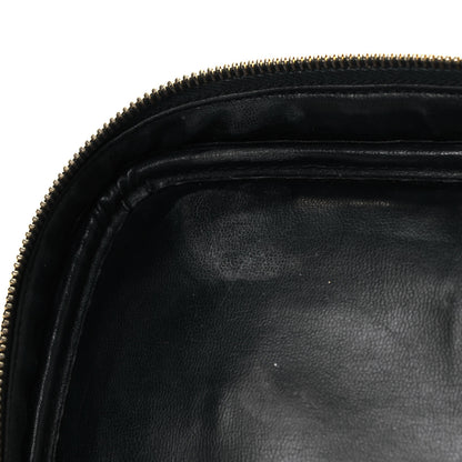 Chanel Lambskin Vanity Cosmetic Case Black 12 of 21